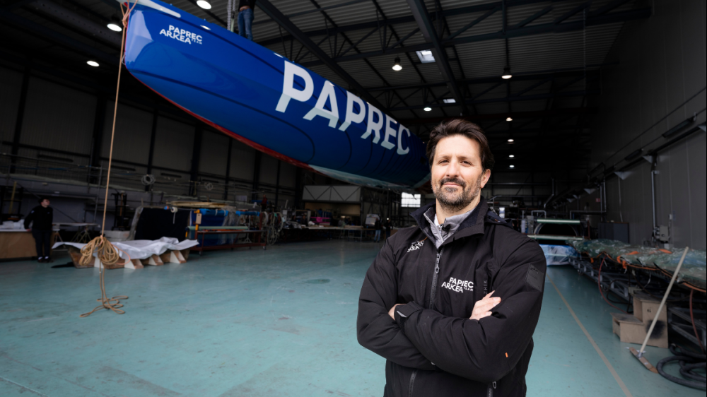 Imoca Paprec Arkéa 