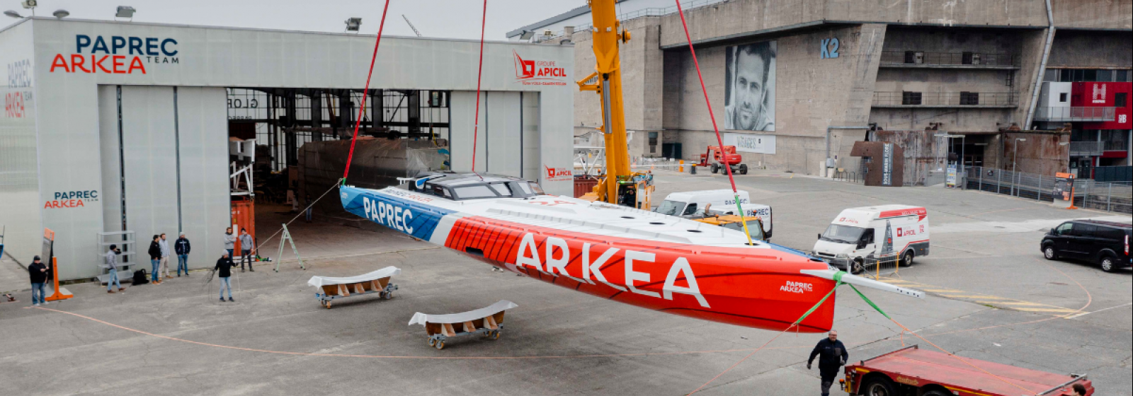 Arrivée à Lorient 