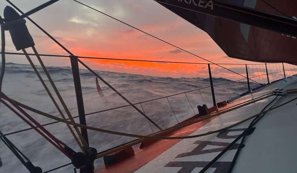 Transat Jacques Vabre - jour 9 : Paprec Arkéa, une position de dauphin (très) convoitée