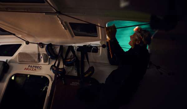 Transat Jacques Vabre – jour 11 : suspens, fatigue et excitation pour Paprec Arkéa !