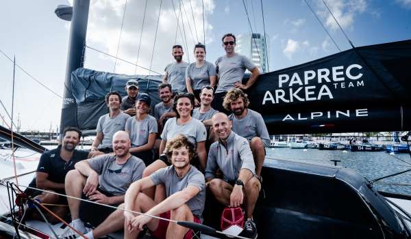 J-300 du Vendée Globe : comment l’équipe Paprec Arkéa se prépare